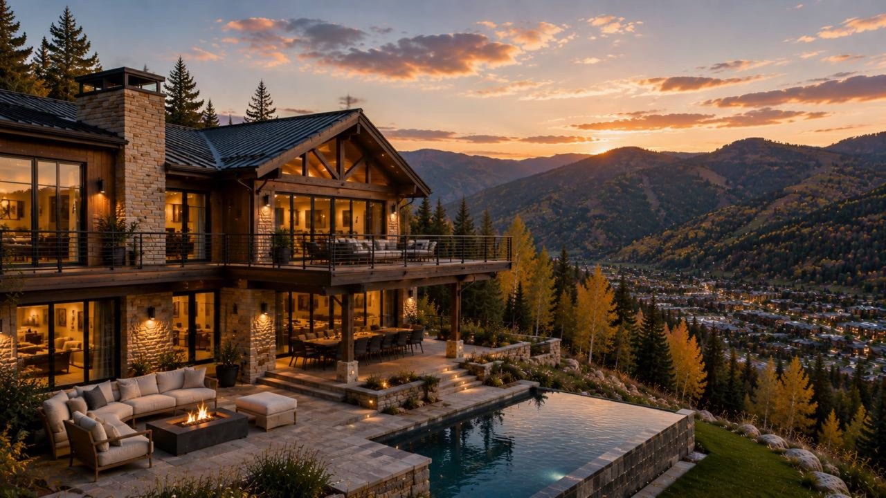 Luxury mountain property in Vail Valley